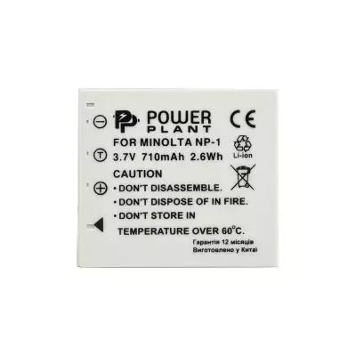 Аккумулятор к фото/видео PowerPlant Minolta NP-1 (DV00DV1089) - 1