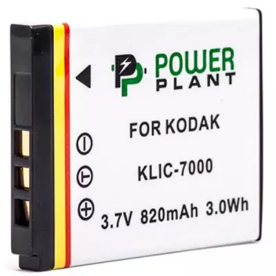 Аккумулятор к фото/видео PowerPlant Kodak KLIC-7000 (DV00DV1152) - 1 Аккумулятор к фото/видео PowerPlant Kodak KLIC-7000 (DV00DV1152) - 1