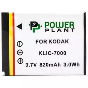 Аккумулятор к фото/видео PowerPlant Kodak KLIC-7000 (DV00DV1152)