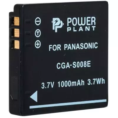 Аккумулятор к фото/видео PowerPlant Panasonic CGA-S008, DB-70, DMW-BCE10 (DV00DV1216)