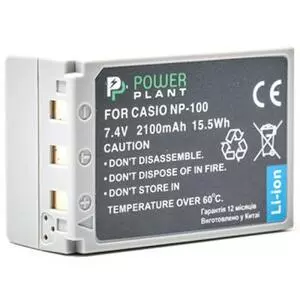 Аккумулятор к фото/видео PowerPlant Casio NP-100 (DV00DV1240)