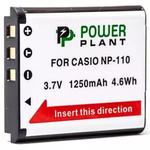 Аккумулятор к фото/видео PowerPlant Casio NP-110 (DV00DV1257)