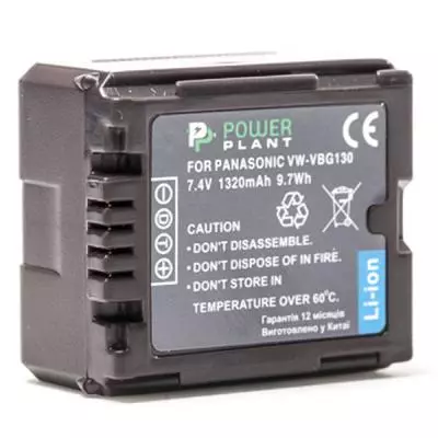 Аккумулятор к фото/видео PowerPlant Panasonic VW-VBG130 Chip (DV00DV1275) - 1