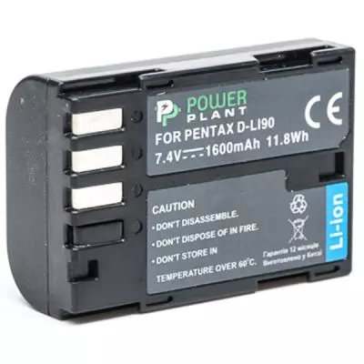 Аккумулятор к фото/видео PowerPlant Pentax D-Li90 (DV00DV1281)