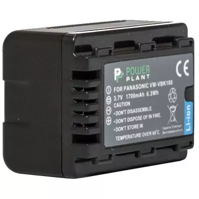 Аккумулятор к фото/видео PowerPlant Panasonic VW-VBK180 (DV00DV1291)