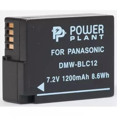 Аккумулятор к фото/видео PowerPlant Panasonic DMW-BLC12, DMW-GH2 (DV00DV1297)
