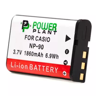 Аккумулятор к фото/видео PowerPlant Casio NP-90 (DV00DV1314) - 1