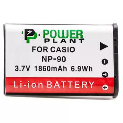Аккумулятор к фото/видео PowerPlant Casio NP-90 (DV00DV1314)