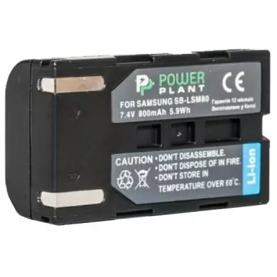Аккумулятор к фото/видео PowerPlant Samsung SB-LSM80 (DV00DV1349)