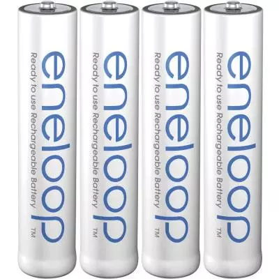Аккумулятор Panasonic Eneloop AAA 750mAh NI-MH * 4 (BK-4MCCE/4BE) - 1