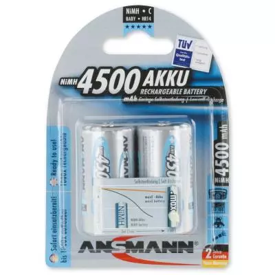 Аккумулятор Ansmann C (R14) 4500 mAh maxE * 2 (5035352)