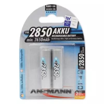 Аккумулятор Ansmann AA 2850mAh * 2 (5035202)