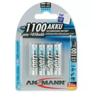 Аккумулятор Ansmann AAA 1100mAh * 4 (5035232)