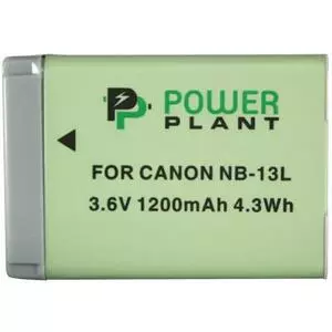 Аккумулятор к фото/видео PowerPlant Canon NB-13L (DV00DV1403)