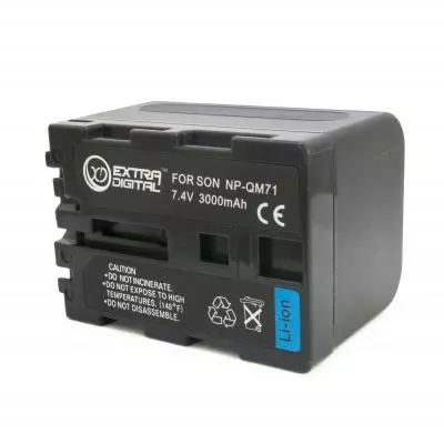 Аккумулятор к фото/видео Extradigital Sony NP-QM71 (BDS2665) - 1