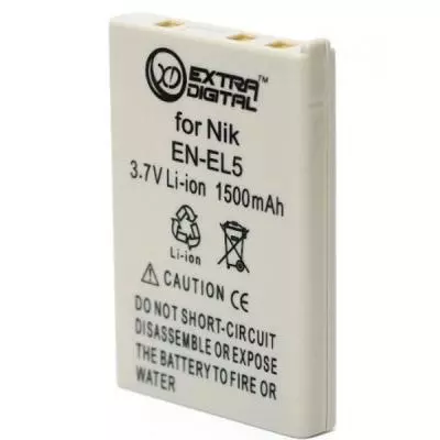 Аккумулятор к фото/видео Extradigital Nikon EN-EL5 (BDN2533) - 1