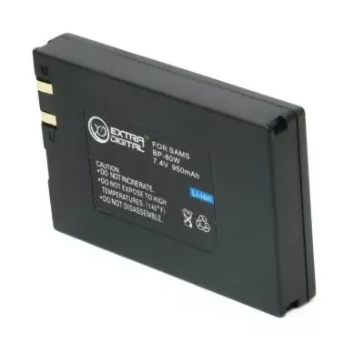 Аккумулятор к фото/видео Extradigital Samsung IA-BP80W (BDS2612) - 1 Аккумулятор к фото/видео Extradigital Samsung IA-BP80W (BDS2612) - 1