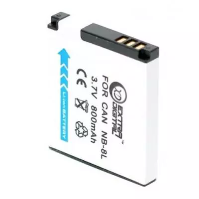 Аккумулятор к фото/видео Extradigital Canon NB-8L (BDC2447) - 1 Аккумулятор к фото/видео Extradigital Canon NB-8L (BDC2447) - 1