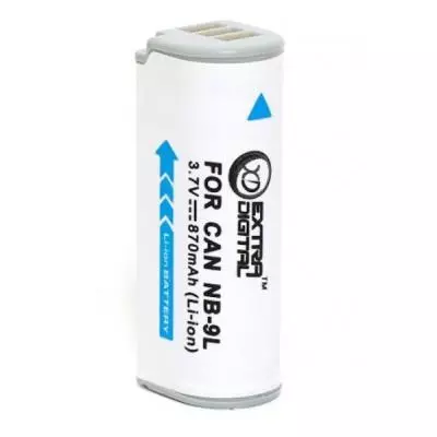 Аккумулятор к фото/видео Extradigital Canon NB-9L (BDC2448) - 1 Аккумулятор к фото/видео Extradigital Canon NB-9L (BDC2448) - 1