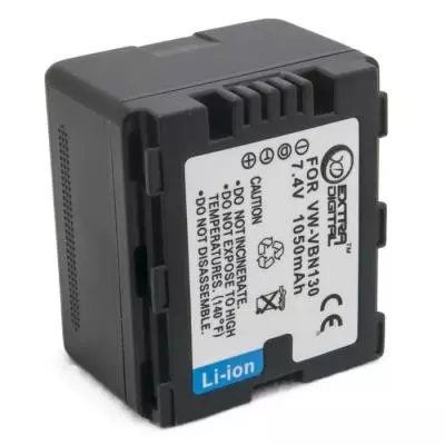 Аккумулятор к фото/видео Extradigital Panasonic VW-VBN130 (DV00DV1361) - 5 Аккумулятор к фото/видео Extradigital Panasonic VW-VBN130 (DV00DV1361) - 5
