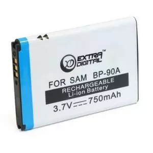 Аккумулятор к фото/видео Extradigital Samsung BP90A (DV00DV1382)