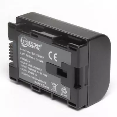 Аккумулятор к фото/видео Extradigital JVC BN-VG107 (chip) (BDJ1308) - 1