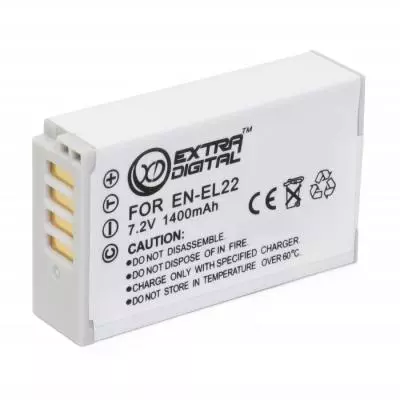 Аккумулятор к фото/видео Extradigital Nikon EN-EL22 (BDN2683) - 2 Аккумулятор к фото/видео Extradigital Nikon EN-EL22 (BDN2683) - 2