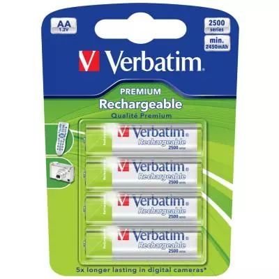 Аккумулятор Verbatim AA 2600mAh * 4 (49941)