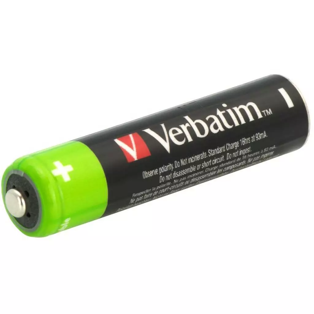 Аккумулятор Verbatim AAA 1000mAh * 4 (49942) - 2 Аккумулятор Verbatim AAA 1000mAh * 4 (49942) - 2