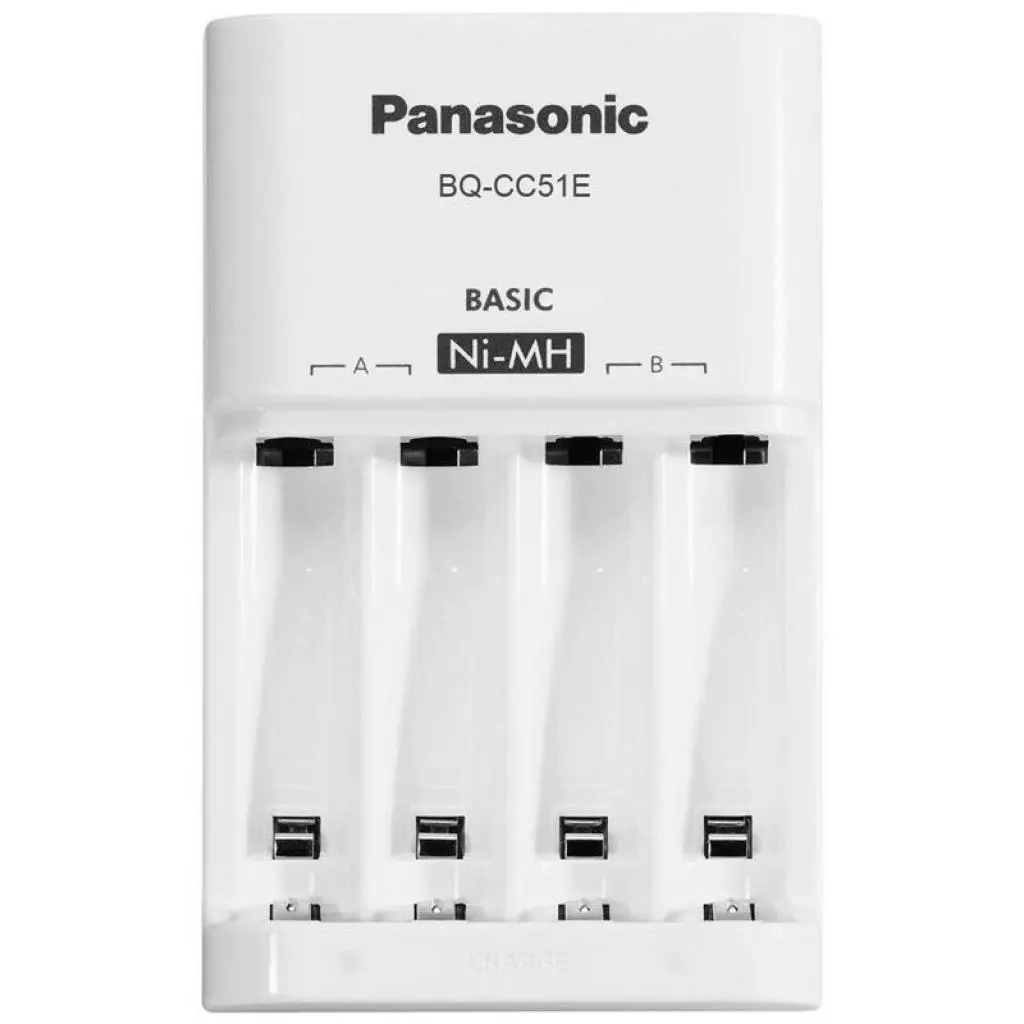 Зарядное устройство для аккумуляторов Panasonic Basic Charger New (BQ-CC51E)