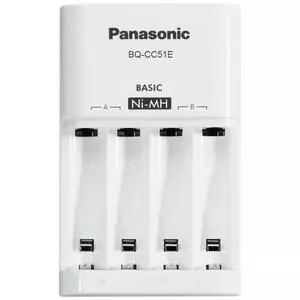 Зарядное устройство для аккумуляторов Panasonic Basic Charger New (BQ-CC51E)