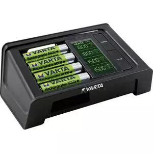 Зарядное устройство для аккумуляторов Varta LCD SMART CHARGER +4AA 2100 mAh (57674101441)