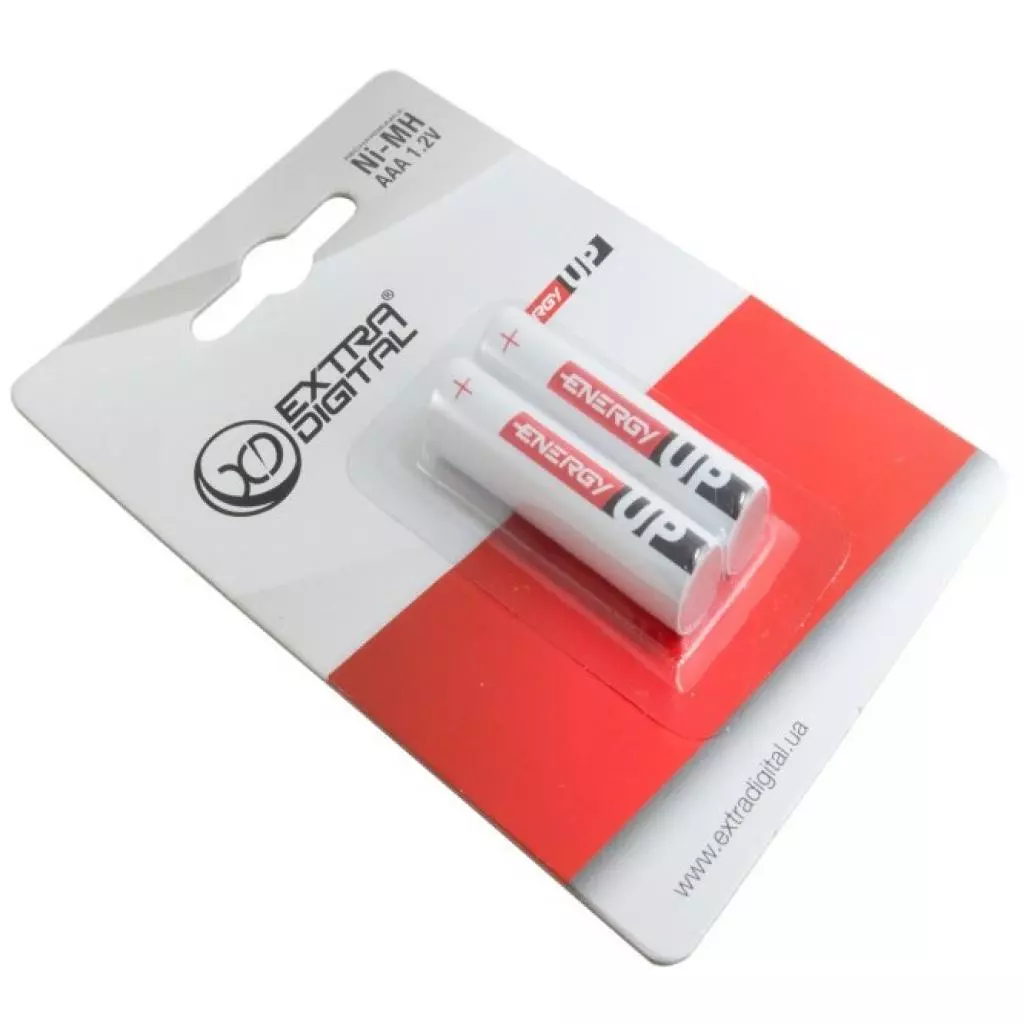 Аккумулятор Extradigital AAA R3 1000mAh Energy UP 2шт. (AAE1840) - 2 Аккумулятор Extradigital AAA R3 1000mAh Energy UP 2шт. (AAE1840) - 2