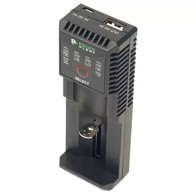 Зарядное устройство для аккумуляторов PowerPlant PP-EU100 / АА, AAA, 18650 (AA620081) - 2 Зарядное устройство для аккумуляторов PowerPlant PP-EU100 / АА, AAA, 18650 (AA620081) - 2