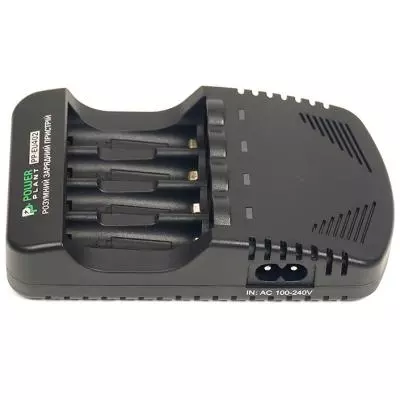 Зарядное устройство для аккумуляторов PowerPlant PP-EU402 / АА, AAA (AA620005) - 2 Зарядное устройство для аккумуляторов PowerPlant PP-EU402 / АА, AAA (AA620005) - 2