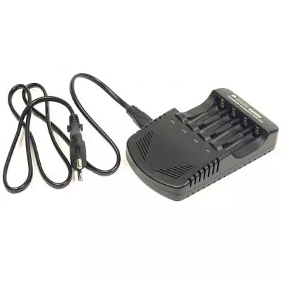 Зарядное устройство для аккумуляторов PowerPlant PP-EU402 / АА, AAA (AA620005) - 3 Зарядное устройство для аккумуляторов PowerPlant PP-EU402 / АА, AAA (AA620005) - 3