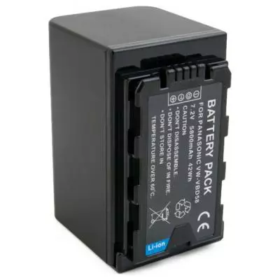 Аккумулятор к фото/видео Extradigital Panasonic VW-VBD58, Li-ion, 7.2V, 5800mAh (BDP2690)
