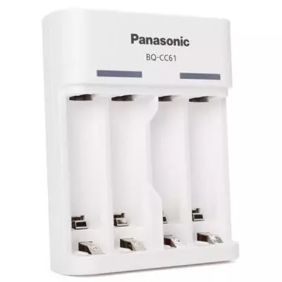 Зарядное устройство для аккумуляторов Panasonic Basic USB Charger (BQ-CC61USB) - 1 Зарядное устройство для аккумуляторов Panasonic Basic USB Charger (BQ-CC61USB) - 1