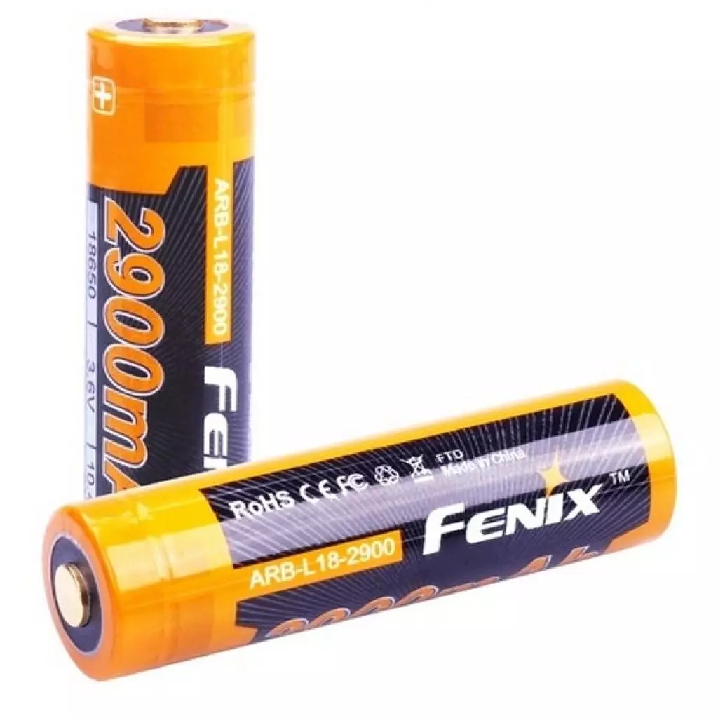 Аккумулятор Fenix 18650 2900 mAh (ARB-L18-2900L) - 2