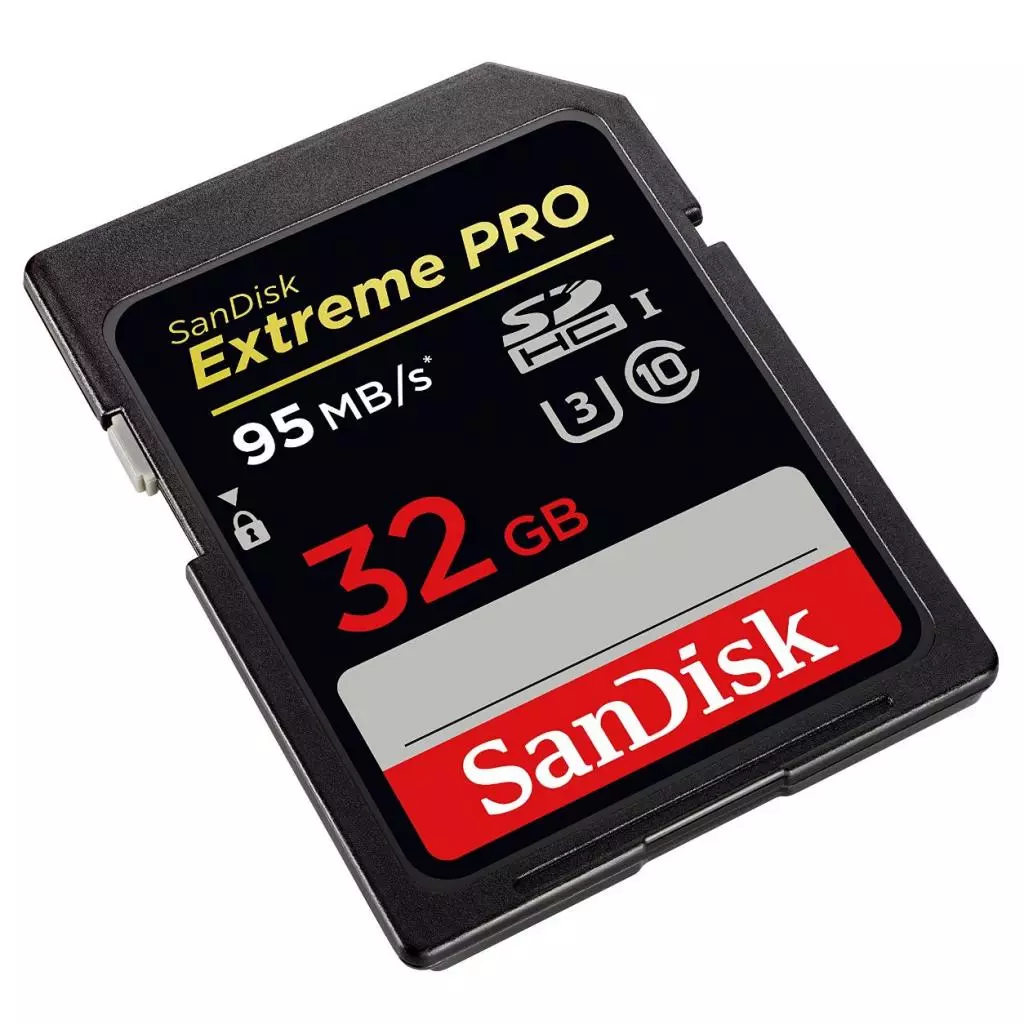 Карта памяти SanDisk 32GB SDHC Class10 UHS-I V30 4K Extreme Pro (SDSDXXG-032G-GN4IN) - 1