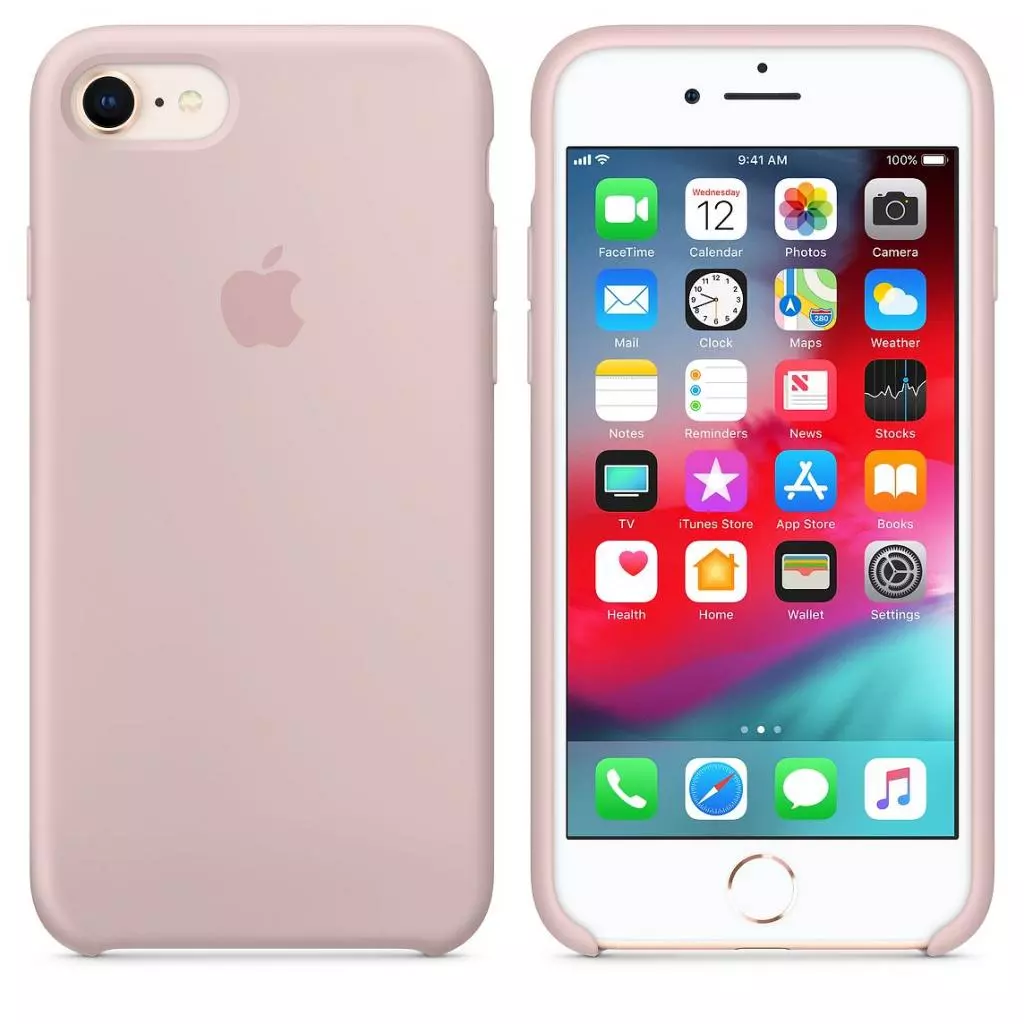 Чехол для моб. телефона Apple iPhone 8 / 7 Silicone Case - Pink Sand (MQGQ2ZM/A)