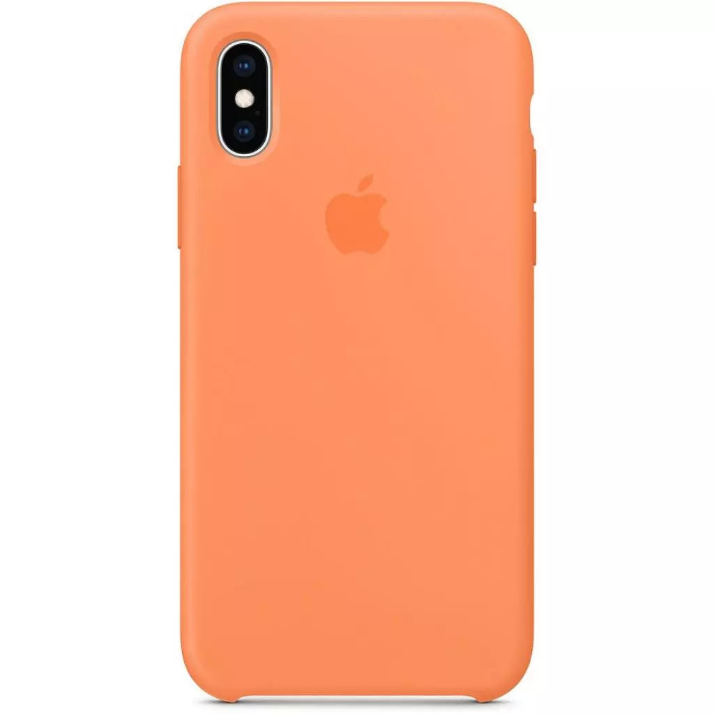Чехол для моб. телефона Apple iPhone XS Silicone Case - Papaya (MVF22ZM/A) - 1 Чехол для моб. телефона Apple iPhone XS Silicone Case - Papaya (MVF22ZM/A) - 1