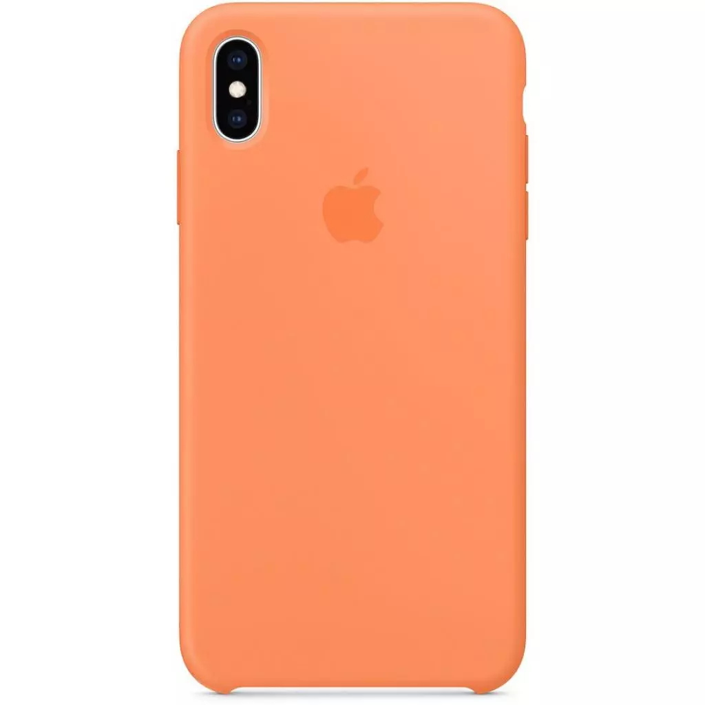 Чехол для моб. телефона Apple iPhone XS Max Silicone Case - Papaya (MVF72ZM/A) - 1 Чехол для моб. телефона Apple iPhone XS Max Silicone Case - Papaya (MVF72ZM/A) - 1