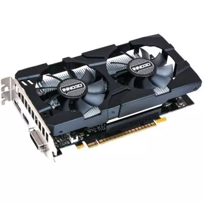 Видеокарта INNO3D GeForce GTX1050 Ti 4096Mb X2 (N105T-3DDV-M5CM) - 2 Видеокарта INNO3D GeForce GTX1050 Ti 4096Mb X2 (N105T-3DDV-M5CM) - 2