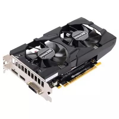 Видеокарта INNO3D GeForce GTX1050 Ti 4096Mb X2 (N105T-3DDV-M5CM) - 3 Видеокарта INNO3D GeForce GTX1050 Ti 4096Mb X2 (N105T-3DDV-M5CM) - 3