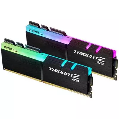 Модуль памяти для компьютера DDR4 16GB (2x8GB) 3600 MHz Trident Z RGB G.Skill (F4-3600C16D-16GTZR) - 1