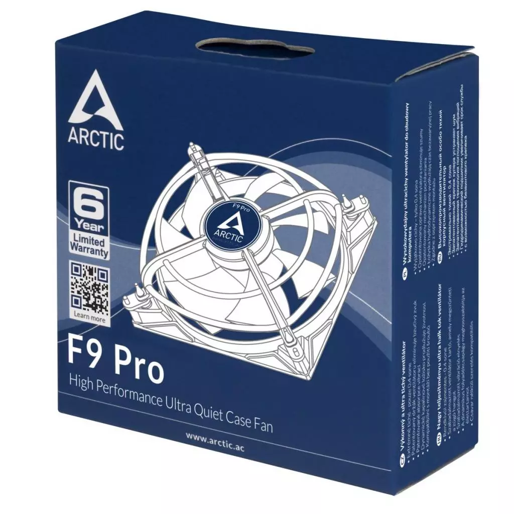Кулер для корпуса Arctic F9 Pro (AFACO-09P00-GBA01) - 4