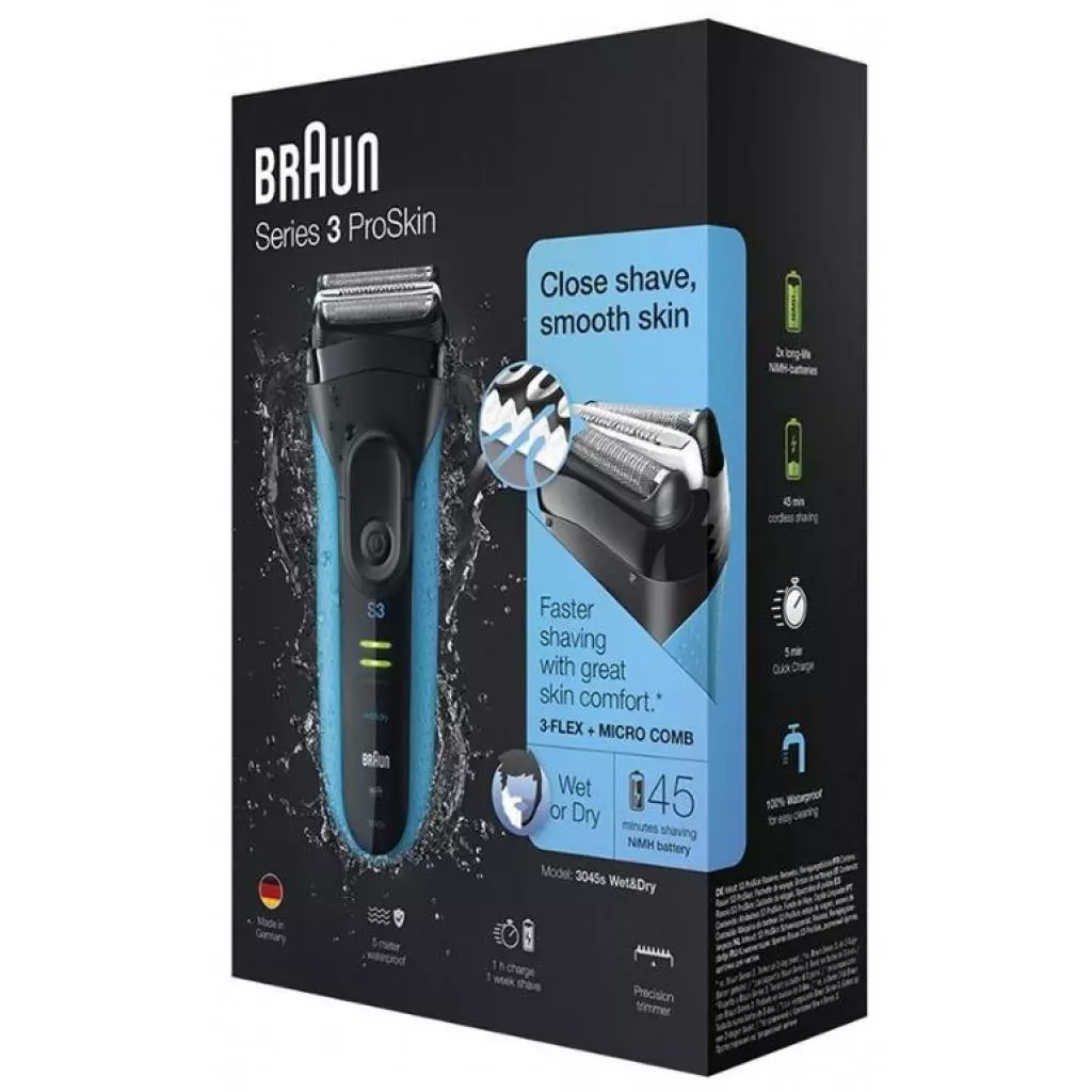 Электробритва Braun Series 3 3045 - 4 Электробритва Braun Series 3 3045 - 4