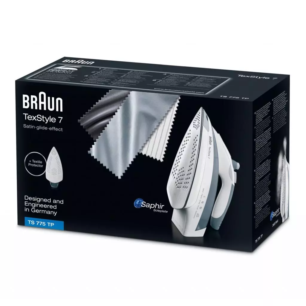 Утюг Braun TS 775 TP (TS775TP) - 4 Утюг Braun TS 775 TP (TS775TP) - 4