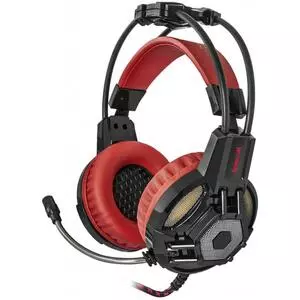 Наушники Redragon Lester Black-Red (64205)